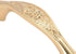 Solid Gold Cabinet Hardware Handle Pull Gold Flower Dresser Wardrobe Pull - 2.52" (64mm) Hole Centers, 5 Pack, Gold...
