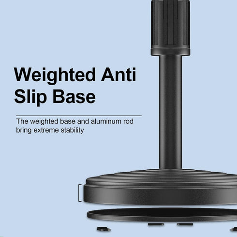 Cell Phone Holder, Adjustable Height (9.8-13inches) Phone Stand for Desk Office Thick Case 270° Flexible Phone Holder Stand iPhone Stand Compatibl...