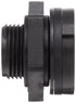 Dixon 60401 Polypropylene Pipe and Welding Fitting, Bulkhead, 3/4" NPT Female, 1-3/8" Hole Size...