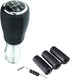 5 Speed Shift Knob Leather Shifter Lever Gear Stick Transmissions Fit Most Manual Cars Truck SUV Vehicles (Black)...