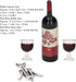 Dollhouse Miniature Wine Bottles,Doll House Red Wine Set 1/12 Simulation Red Wine Bottles Red Wine Glass Bottle Opener Mini Doll House Decoration...