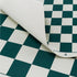 20" Tournament Roll Up Chess Board, Tournament Chess Mat, Vinyl with Green Squares, Chess Rollable Chessboard, Non Slip Travel Chess Board Mat for...