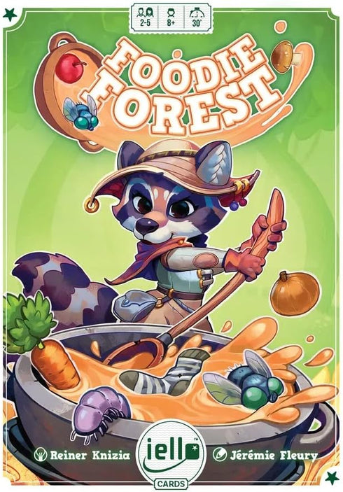 IELLO: Foodie Forest - Trick-Taking Card Game, Animal Themed, Hand Management, Family Ages 8+, 2-6 Players, 30 Mins...