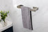 TocTen Bath Towel Rack - Square Base Thicken SUS304 Stainless Steel Towel Bar for Bathroom, Bathroom Bar Accessories Towel Rod Heavy Duty Wall Mou...