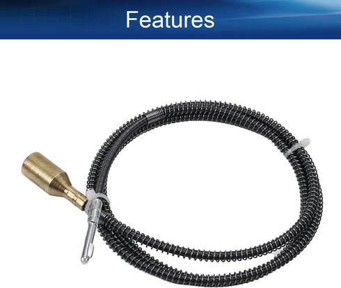 Auniwaig Flexible Shaft Core Drill Shaft Extension Accessories Tool for Bench Grinder Drill Press Compatible Rotary Grinder Tool...