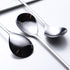 Music Note Spoons 6-Pack Creative Cute Teaspoons 18/10 Stainless Steel Staff Musical Notation Shaped Coffee Spoons by IRONX (silver-music note)...