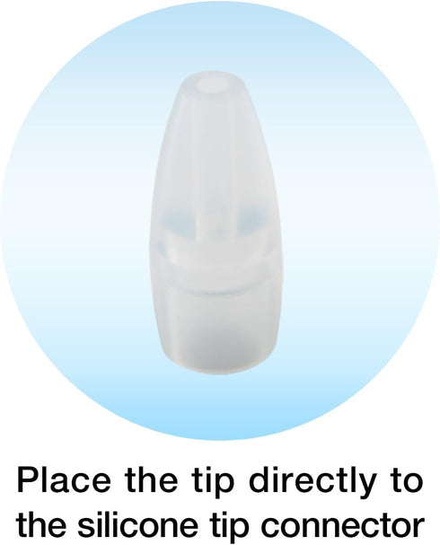 Silicone Tips (2pcs) for BabySmile Nasal Aspirator S-504, S-503, S-502, S-303...