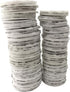 Sunscreen Flask Seals for Cruise Booze Hidden Liquor Bottles Sneak Alcohol | 100 PACK | 21mm | Fits Nearly All Secret Flasks...