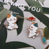 2PCS Cute Cat Fishing Brooch Pin,Cartoon Animal Brooch Metal Cat Brooch Pins Kawaii Animal Badge Pin for Women Men...