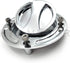 HTTMT MT249-042-CD Chrome Keyless Gas Cap Twist Off Fuel Tank Cap Compatible with 1997-2003 Suzuki GSX-R 600 1996-2003 GSX-R 750 2001-2002 GSX-R 1...
