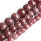 Yochus 10mm Lepidolite Round Loose Beads Natural Stone Beads for Jewelry Making...
