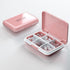 Daily Pill Organizer, Pill Box for Purse - Dtouayz Travel Pill Case, Vitamin Supplement and Medication Dispenser Waterproof 6 Compartment Medicine...