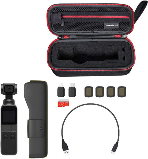 Smatree Hard Carrying Case Compatible with DJI Osmo Pocket 2/DJI Osmo Pocket (XS)...