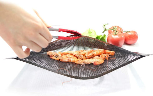 Bluedrop Large BBQ Mesh Bags Non Stick Toaster Baking Bags Barbecue Mat Outdoor Picnic Tool 30x40CM Pack of 2...