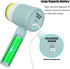 Electric Spin Scrubber, Folding Electric Cleaning Brush for Bathroom Rechargeable Shower Scrubber Power Scrubber Cordless with 3 Replaceable Clean...