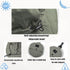 Waterproof Bucket Rain Hat with Chin Strap, Packable Sun Hat for Men Women Summer Lightweight Hiking Outdoor Cap Quick Dry Fishing Bucket Hat(army...