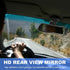 Car Rear View Mirror with Suction Cup, HD Rear View Mirror, Anti-Glare Mirrors, 360-Degree Adjustable, Reduce Blind Spots, Suitable for Car, Boat,...
