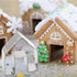SIENON Gingerbread House Cookie Cutter Set 3pcs, 3D Stainless Steel Mini Christmas House Cookie Cutter Kit, Ginger bread Biscuit Cookie Mold Mug T...