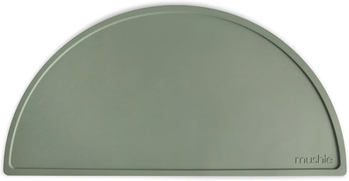 mushie Silicone Placemat for Kids | BPA-Free Non-Slip Design (Dried Thyme)...