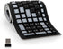 sungwoo Wireless Silicone Keyboard, 2.4GHz Wireless, Foldable Rollup Keyboard, Waterproof, Dustproof and Lightweight, Perfect for PC, Notebook, La...