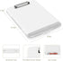 Clipboard with Storage, 8.5x11" Storage Clipboards with Pen Holder and A4 Legal Paper Folder, Heavy Duty Plastic, Folio & Side-Opening, Low Profil...