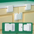 Cabinet Lock Suitable For Children, Infants, And Toddlers, Safety Lock For Cabinets, Drawers, Refrigerators, And Windows, Easy To Install, Odorles...