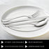 Dinner Forks, Set of 6 Top Food Grade Stainless Steel Silverware Forks, Flatware Set,8 Inches, Mirror Finish & Dishwasher Safe, New Apartment Esse...