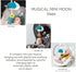 Taf Toys Musical Mini Moon, On-The-Go Pull Down Hanging Music and Lights Infant Toy | Parent and Baby’s Travel Companion, Soothe Baby, Keeps Baby ...