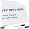 T&W SAME FILM Whiteboard Sticker for Wall-White Board Dry Erase-Whiteboard Stick On Wall, Dry Erase Paper with 1 Marker, Dry Erase Board for Schoo...