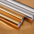 Self Adhesive Brushed Metal Look Film Vinyl Waterproof Anti Greasy Counter Top Peel Stick Metallic Gloss Shelf Liner for Kitchen Cabinet 15.6inch ...