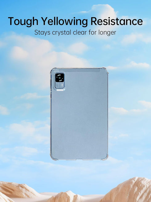 Clear Case for Headwolf FPad5/FPad5 pro Helio G99 Octa Core Android Tablet 8.4 inch,Thin Slim Lightweight Scratch Proof,Durable Protection Silicon...