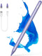 Active Stylus Pens for Touch Screens, NTHJOYS Digital Pencil for iOS/Android with Magnetic Design Fine Point Stylist Compatible with Apple iPad/Pr...