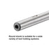 uxcell 1/8" 3/16" 1/4" 5/16" Chucking Reamer H7 Accuracy High Speed Steel Lathe Machine Reamer 6 Straight Flutes Round Shank Milling Cutter Tool R...