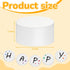 Henoyso 36 Pcs Foam Circles for Crafts Polystyrene Round Foam Disc for DIY Projects Friendship Bracelets Blank Cakes and Decorations Sculpture Mod...