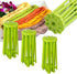 Kitchen Pasta Drying Rack Folding, iPstyle Spaghetti Drying Rack Noodle Stand with 10 Bar Handles Green...