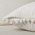 Fancy Homi 2-Pack Cream Corduroy Pom Pom Throw Pillow Covers, 18x18 Inch...