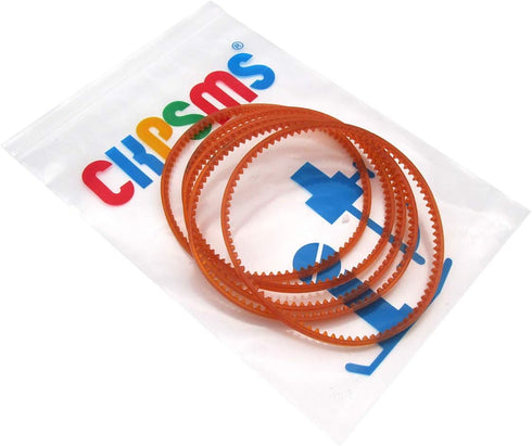 CKPSMS Brand - 5PCS Sewing Machine Motor Belts with Perimeter 15-3/4 inch(400mm) and Width just Shot of 1/4 inch (6mm) Compatible with/Replacement...