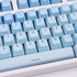 104 Keys Sunset Gradient Blue Backlit Keycaps Thick PBT OEM Profile for Cherry MX Switches of Mechanical Keyboard 104 87 61(Blue)...