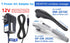 T-POWER Charger for Renpho RP-EM-2020C EM-2016C 2016 RF-EM2018C EM-2018C Cordless Hand Held Deep Tissue Percussion Massager Ac Dc Adapter Power Su...