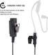 Compatible with Baofeng UV-5R BF-F8HP UV-82 Radios Earpiece Kenwood 2 Pin Two Way Radio Headset Walkie Walkie Surveillance Kit Police Headphone (1...