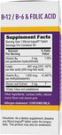 Superior Source No Shot Vitamin B12 Methylcobalamin (1000 mcg), B6, Folic Acid, Quick Dissolve MicroLingual Tablets, 60 Ct, Increase Energy, Healt...