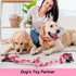 Dog Rope Toys, 3 Knots Chew Rope Toy for Small, Medium and Large Dogs, Natural Cotton Dog Pull Rope for Tug of War and Teeth Cleaning (Pink)...