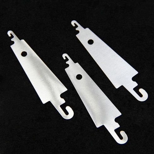 10Pcs Silver Stainless Steel Needle Threader, Embroidery Cross Stitch Needle Threading Tools DIY Sewing Accessories for Large Eye Needles Hand Cra...