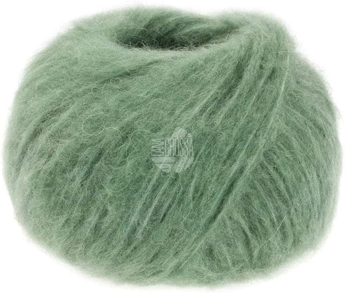Lana Grossa Alpaca Moda, 14 Olive Brown Yarn......