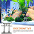 GANAZONO Japanese Shinto Shrine Torii Gate Aquarium Torii Miniature Ornament Bridge Landscape Ornaments for Fish Tank Decoration...