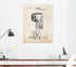 Toilet Paper Roll Patent Print Old Look (13" x 19") M11329...