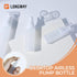LONGWAY 1.7oz 50ml Airless Cosmetic Cream Pump Bottle Travel Size Dispenser Refillable Containers/Foundation Travel Pump Bottle for Shampoo?Pack o...