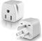 New Zealand Power Adapter USA to Australia Plug Adapter Australia Travel Adapter US to Argentina Australian,China,Type I Plug Adapter 2Pack...