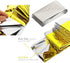 GALAXYLENSE Emergency Mylar Thermal Blanket for Survival First Aid Kits Army Outdoors Hiking Camping Bug Out Trauma Desert All Weather Condition P...