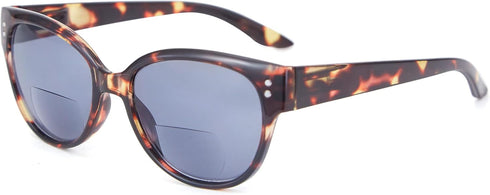 EYEGUARD Bifocal Reading Sunglasses UV400 Protection Readers for Women Comfortable Stylish Reading glasses (Tortoise +2.00)...